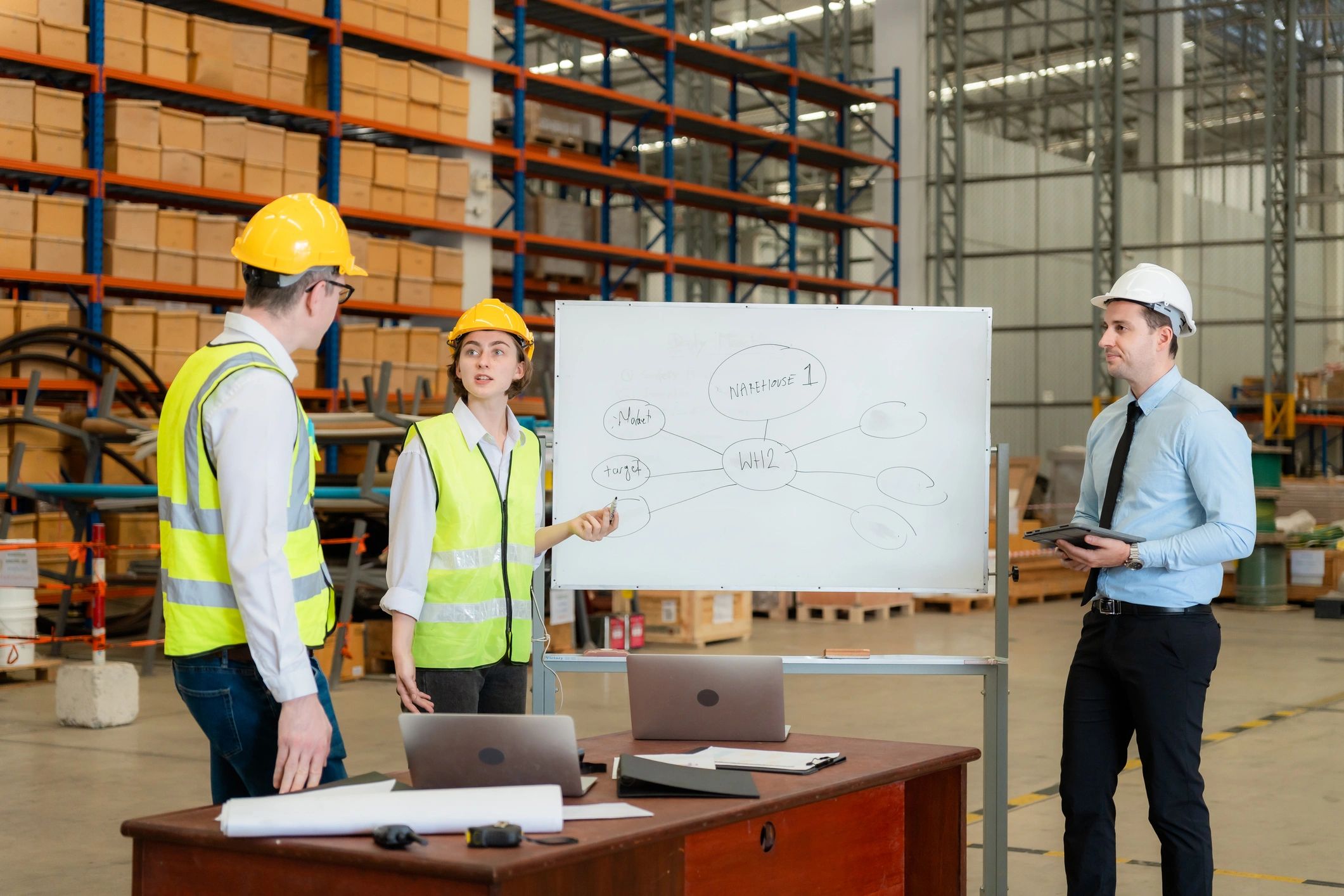 business consulting supply chain team